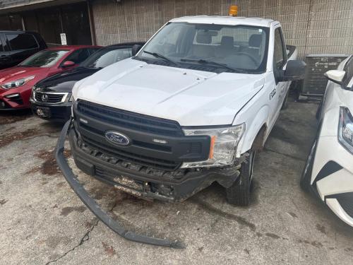 Damaged Ford F150